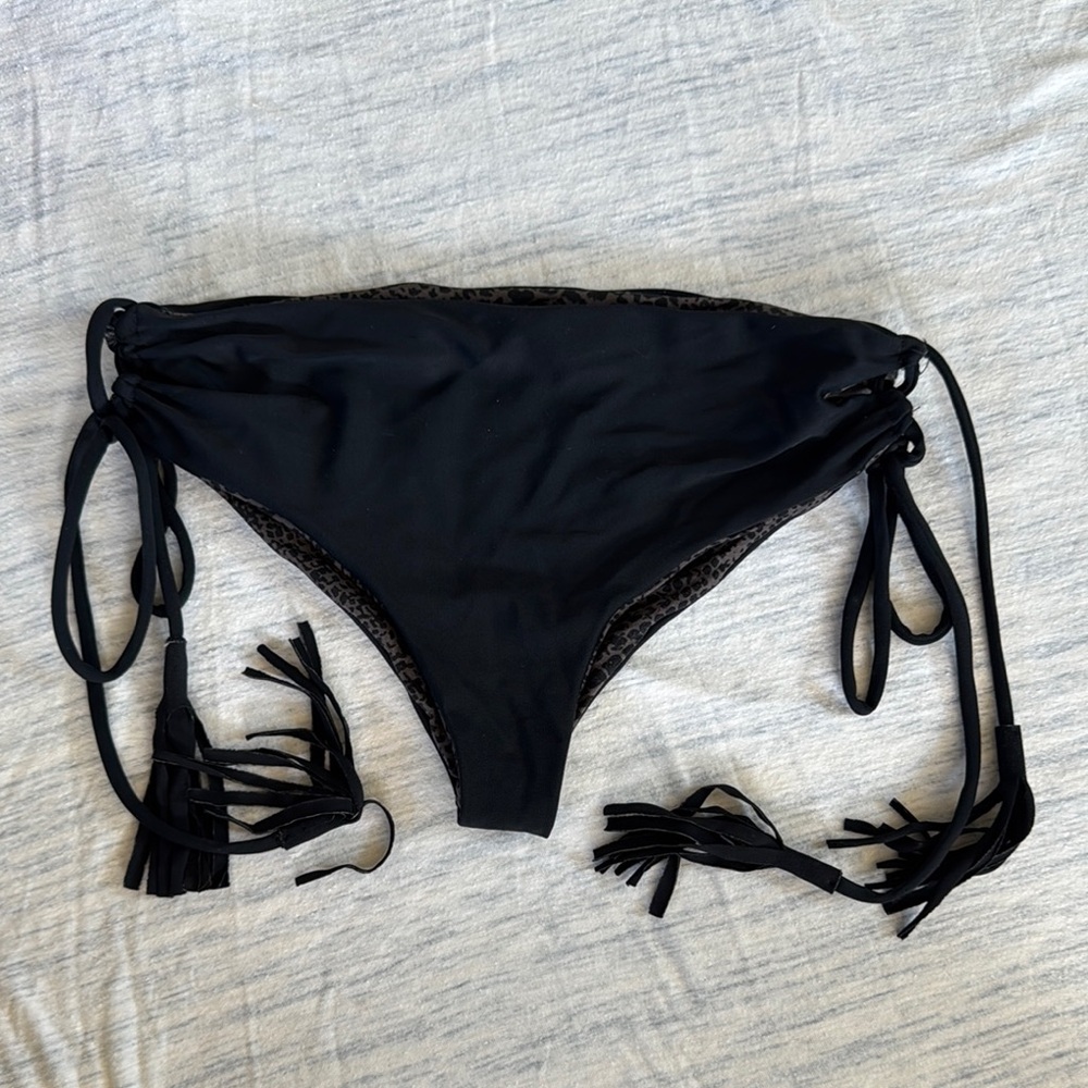 Acacia Swimwear Black Bikini Bottom